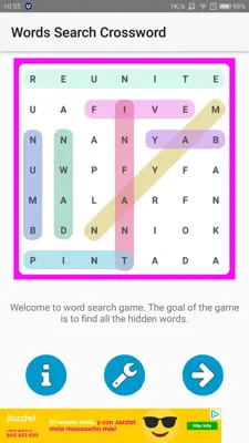 Words Search Crossword android App screenshot 0